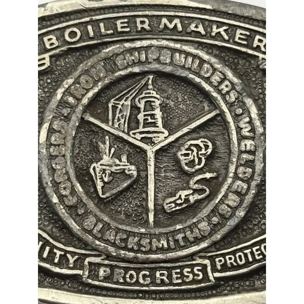 Haddox Sales Boilermakers Union Local 374 1977 Belt Buckle